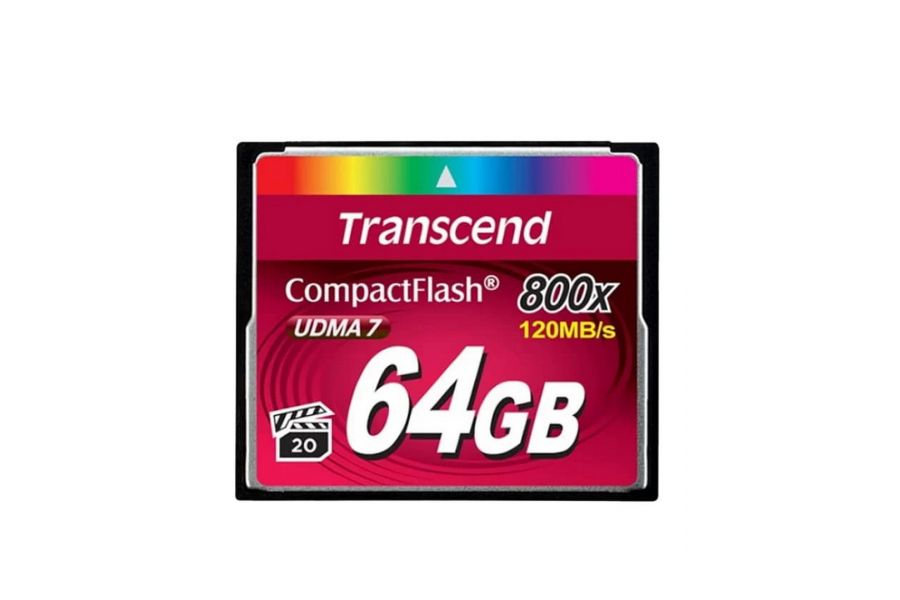 Карта памяти Transcend CompactFlash 64GB 800x