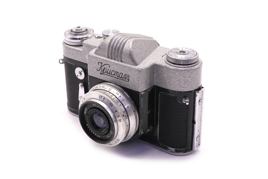 Кристалл + Индустар-50 (СССР)