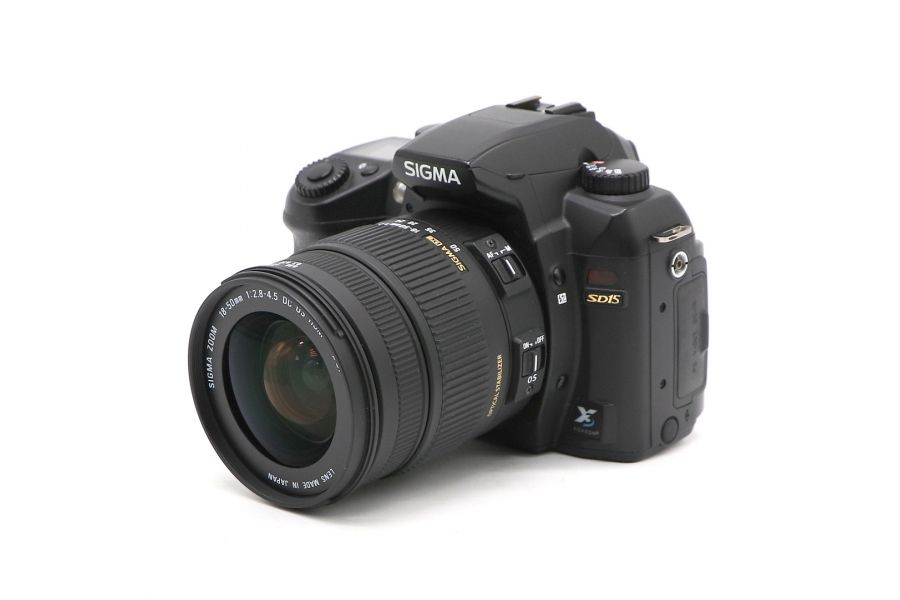 Sigma SD15 kit AF 18-50mm f/2.8-4.5 DC OS HSM Sigma SA