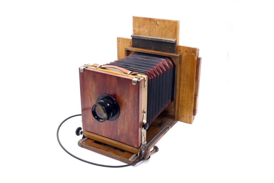 Форматная камера + Индустар-51