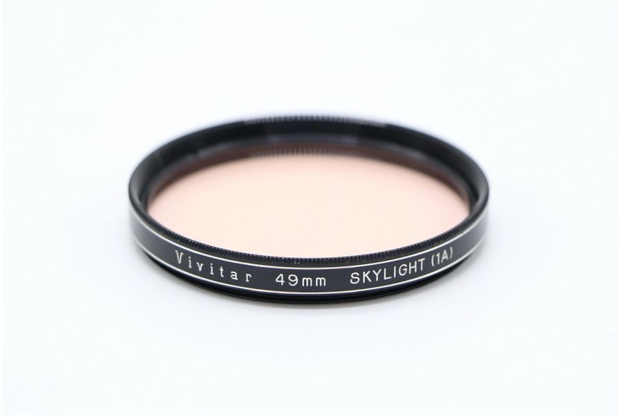 Светофильтр Vivitar 49mm Skylight (1A) Japan 