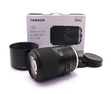 Tamron SP 90mm f/2.8 Di Macro 1:1 VC USD Canon в упаковке