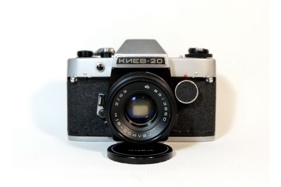 Киев 20 + Гелиос-81М (Арсенал, 1985 г.)