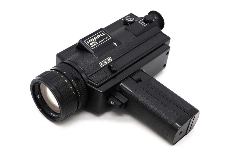 Кварц 8XL + Карат 1.2/8-40 (СССР, 1987)