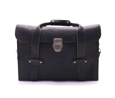 Кофр для фототехники СССР черный кожа