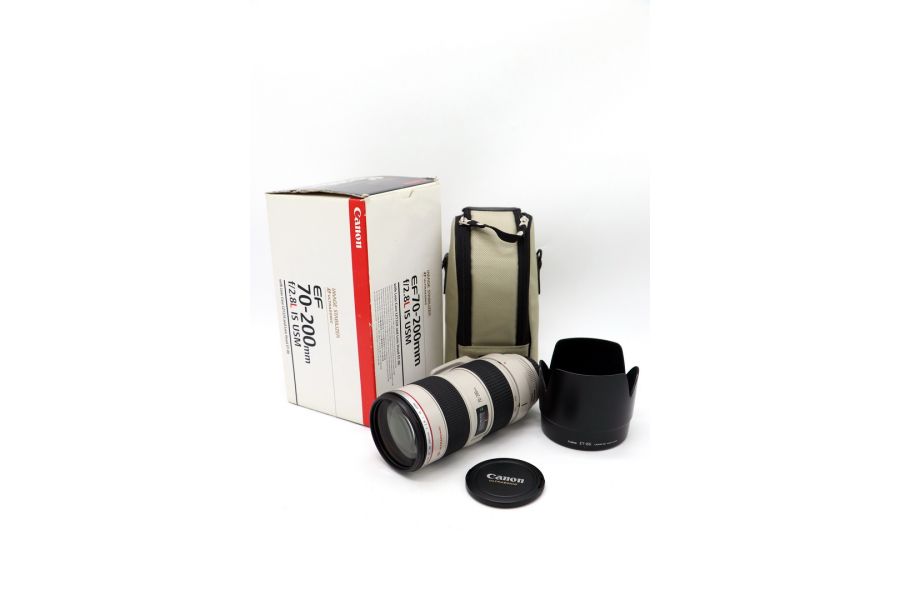 Canon EF 70-200mm f/2.8L IS USM в коробке