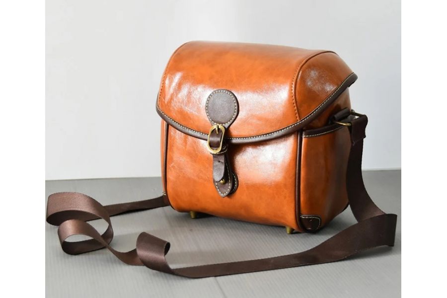 Фотосумка из искусcтвенной кожи