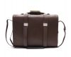 Кофр кожаный коричневый