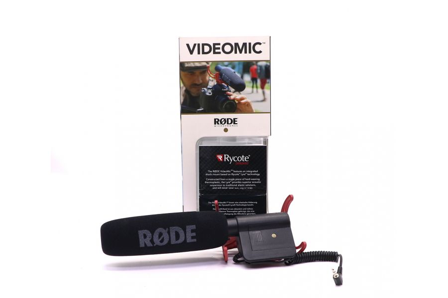 Микрофон Rode Videomic Rycote Lyre в упаковке
