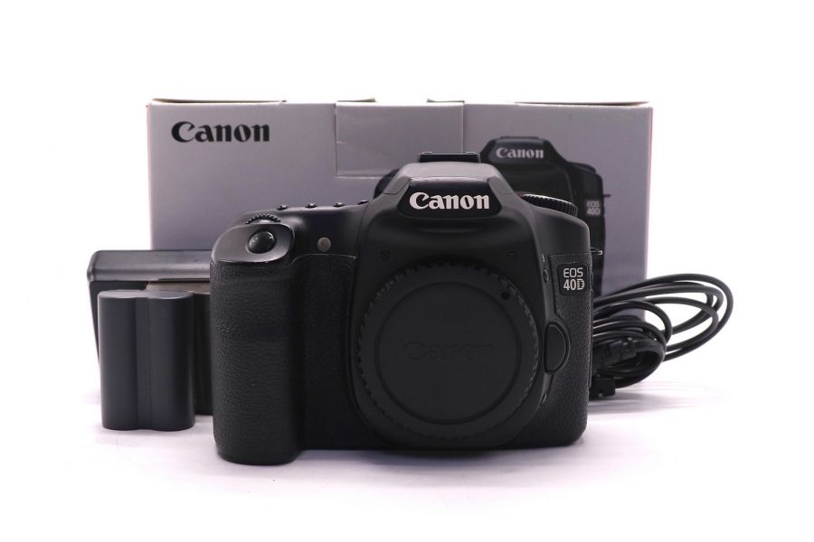 Canon EOS 40D body в упаковке (пробег 32620 кадров)