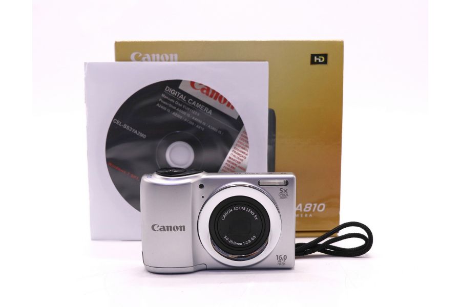 Canon PowerShot A810 в упаковке