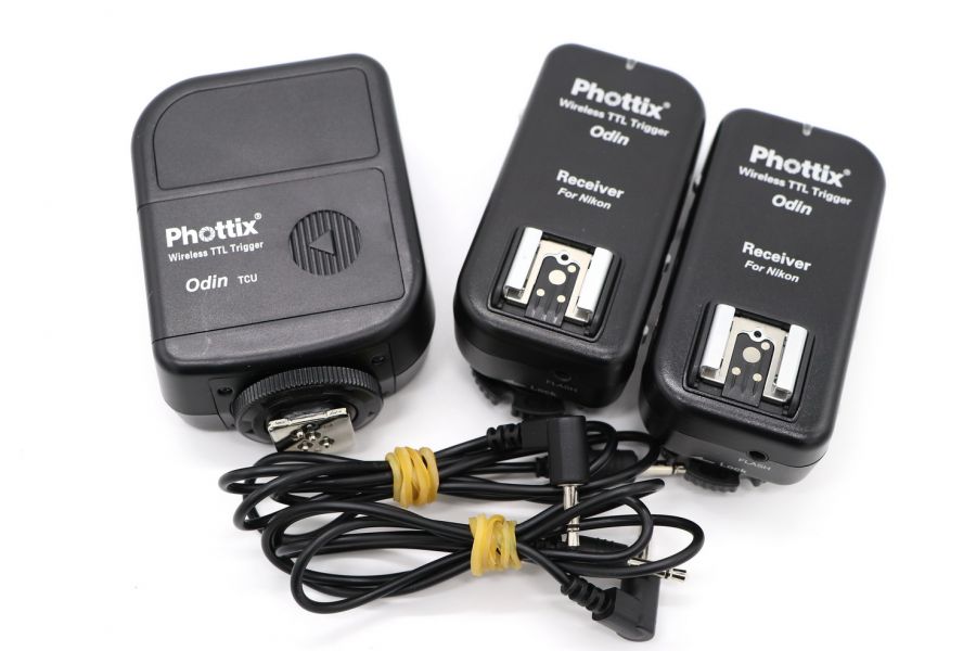 Комплект передатчик и 2 приемника Phottix Odin TTL для Nikon