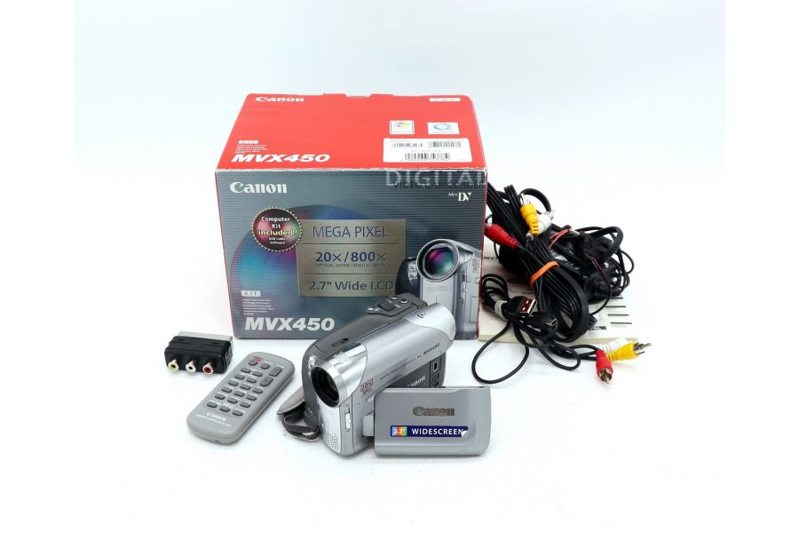 Видеокамера Canon MVX450E в коробке