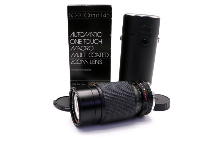Rokinon MC 80-200mm f/4.5 Macro Olympus OM в упаковке