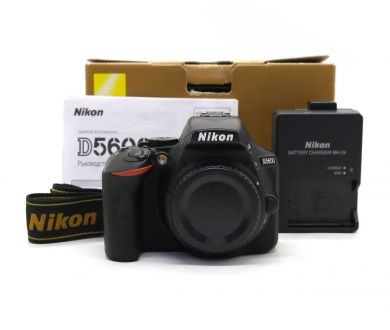 Nikon D5600 body в упаковке (пробег 2480 кадров)