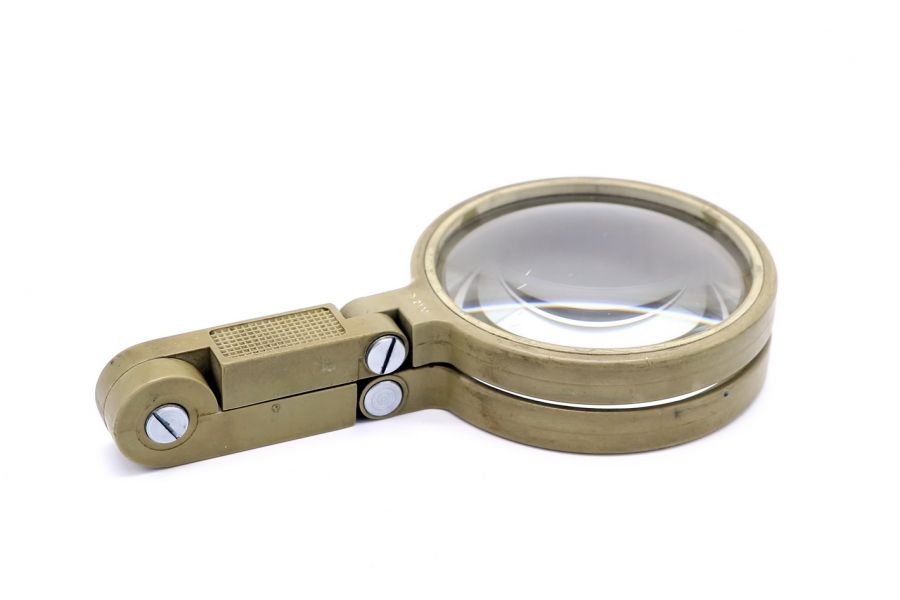 Лупа на подставке ЛП-1-2х(100мм) СССР ЗОМЗ