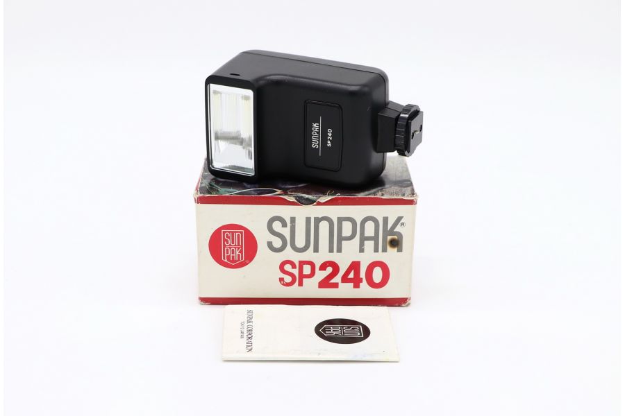 Фотовспышка Sunpak SP240 Japan