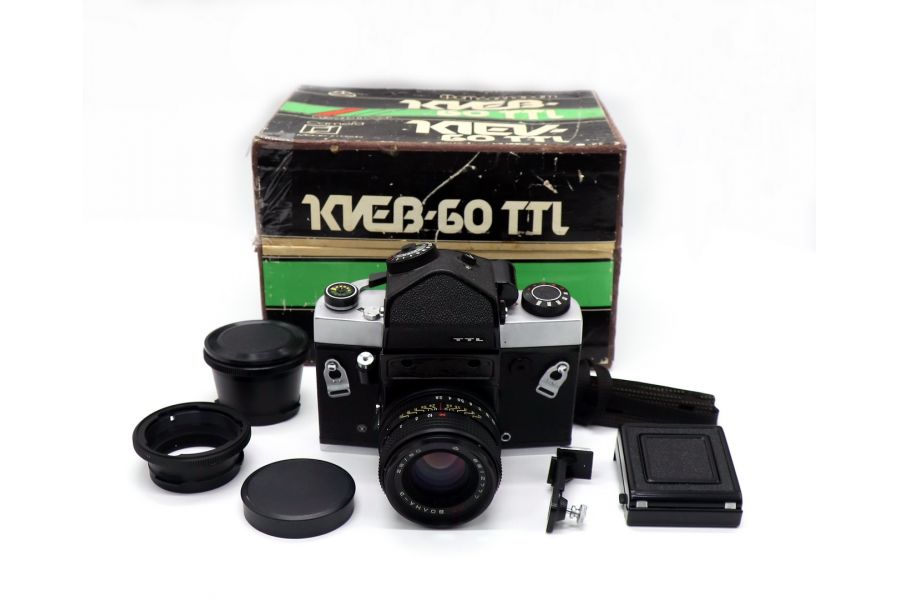 Киев 60 + Волна-3 МС 2.8/80мм в упаковке (СССР, 1988)