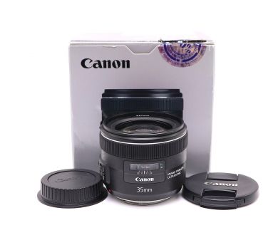 Canon EF 35mm f/2 IS USM в упаковке