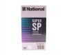 Видеокассета National SUPER SP Premium Standard Videocassette NV-E180SP-A 180 VHS Tape