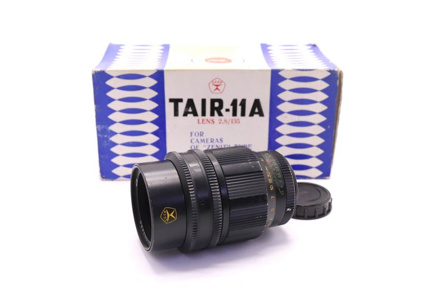 Таир-11А 2,8/135мм в упаковке (1984г.)