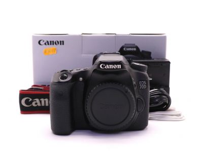 Canon EOS 70D body в упаковке (пробег 91500 кадров)