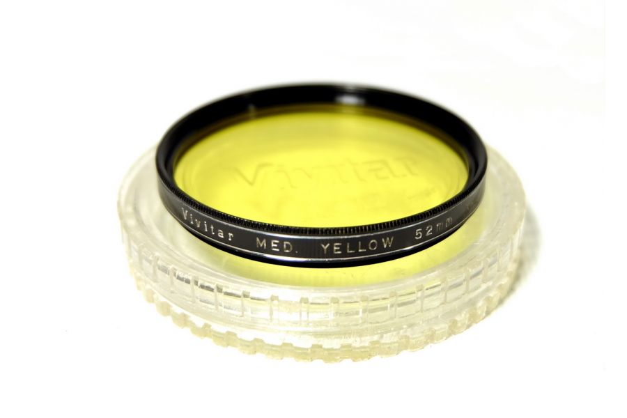 Светофильтр Vivitar Med Yellow 52mm K-2