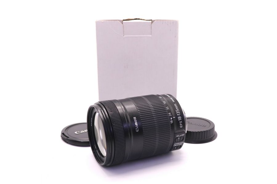 Canon EF-S 18-135mm 3.5-5.6 IS в упаковке б/у