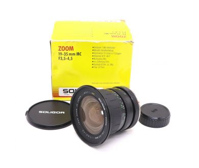 Soligor Zoom 3.5-4.5/19-35mm МС for Minolta MD в упаковке