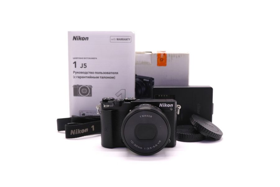 Nikon 1 J5 kit (пробег 1235 кадров) в упаковке