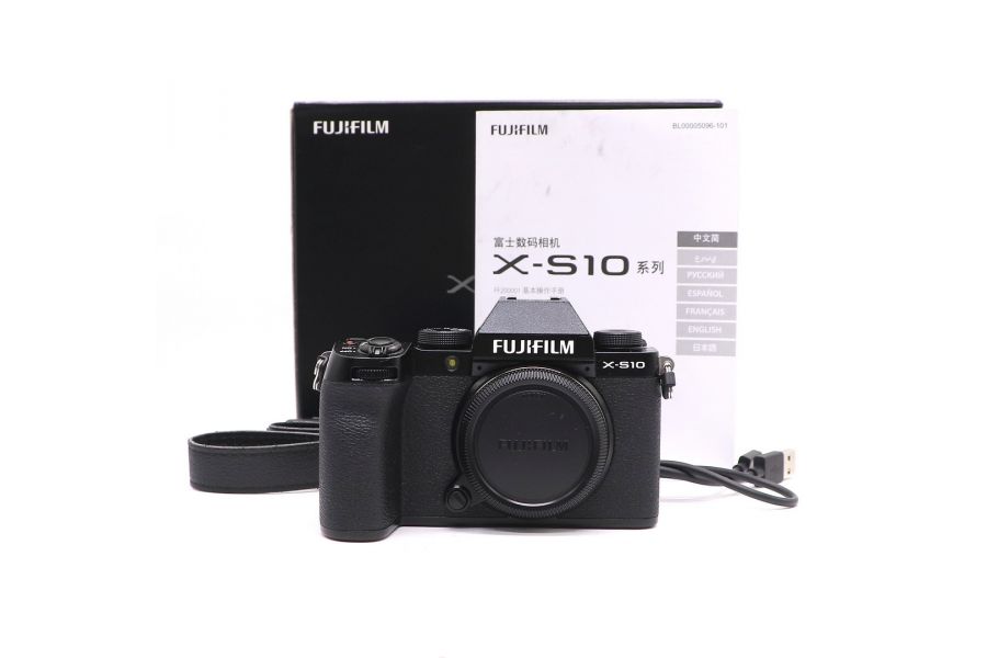 Fujifilm X-S10 body в упаковке (пробег 5315 кадров)