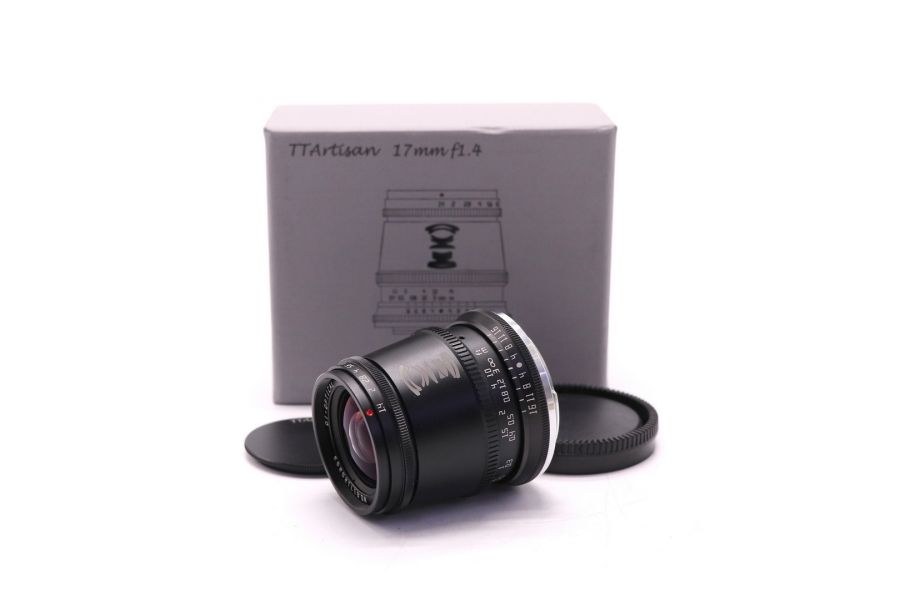 Объектив TTartisan 17mm f/1.4 APS-C для Sony E в упаковке 