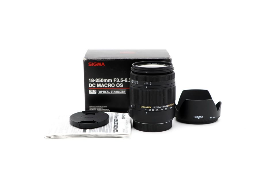Sigma AF 18-250mm f/3.5-6.3 DC OS HSM Macro for Canon новый
