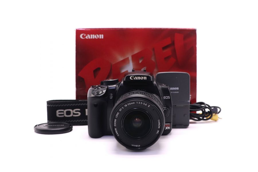 Canon EOS Rebel XTi (400D) kit в упаковке