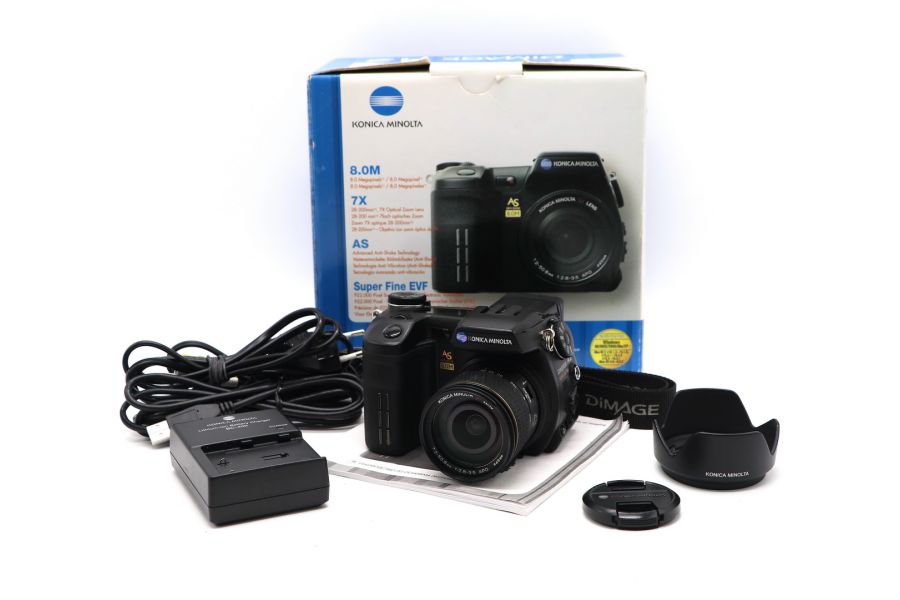 Konica Minolta DIMAGE A2 в упаковке