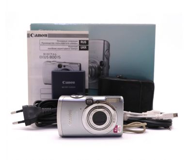 Canon IXUS 800 IS в упаковке