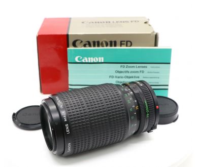 Canon FD 75-200mm f/4.5 в упаковке