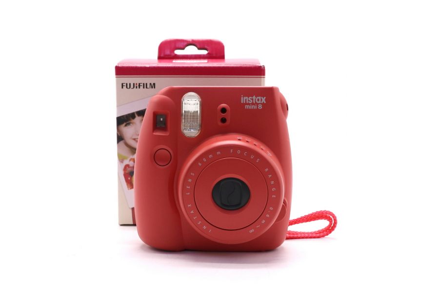 Fujifilm Instax mini 8 в упаковке малиновый (China)