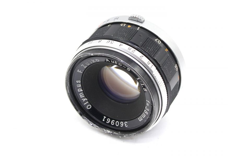 Olympus F.Zuiko Auto-S 1.8/38mm (Japan)