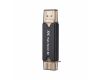 Картридер USB 3.0 + Type-C + MicroUSB CR-UTC3 (black)