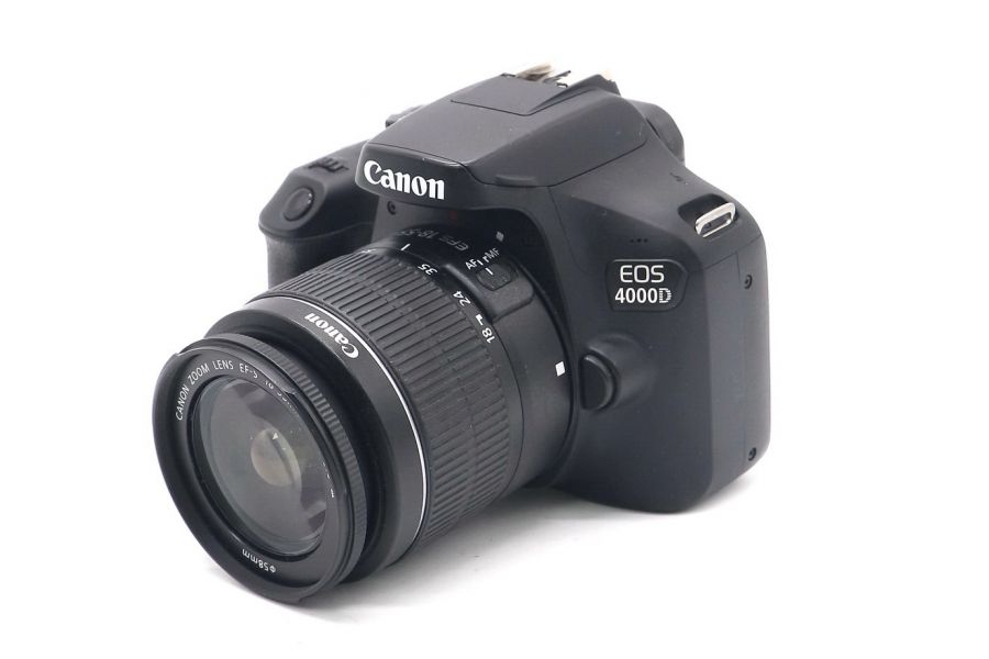 Canon EOS 4000D kit (пробег 3495 кадров)
