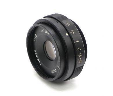 Tominon 75mm f/4.5 (Japan)