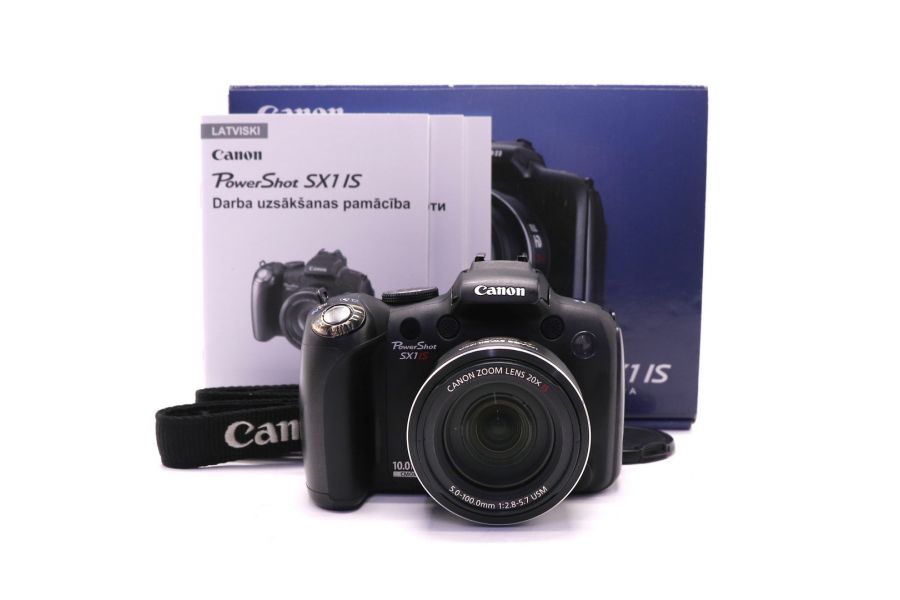 Canon PowerShot SX1 IS в упаковке