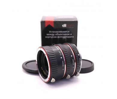 Купить Макрокольца автофокусные dicom для Canon EF в упаковке Макрокольца автофокусные dicom для Canon EF в упаковке