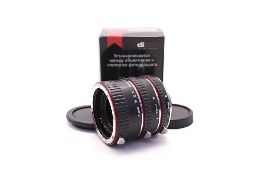 Макрокольца автофокусные dicom для Canon EF в упаковке
