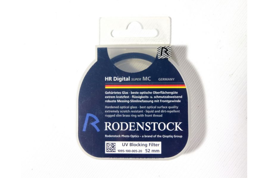 Светофильтр Rodenstock UV Blocking Filter 52mm Germany