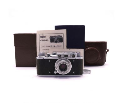 Зоркий / Zorki + Индустар-22 в упаковке (№209604)