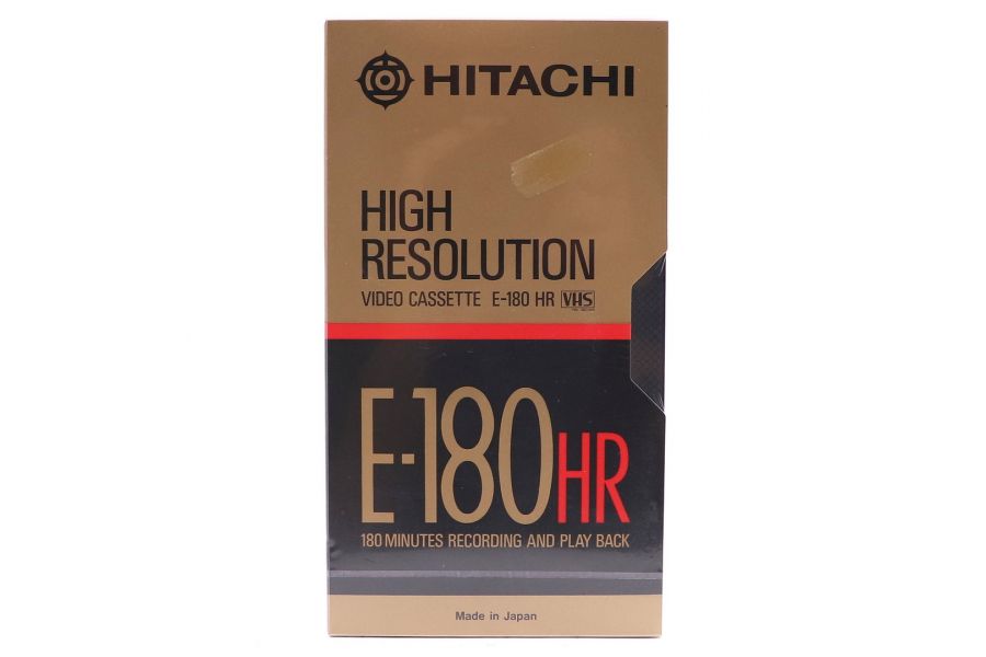 Видеокассета Hitachi E-180 HR новая