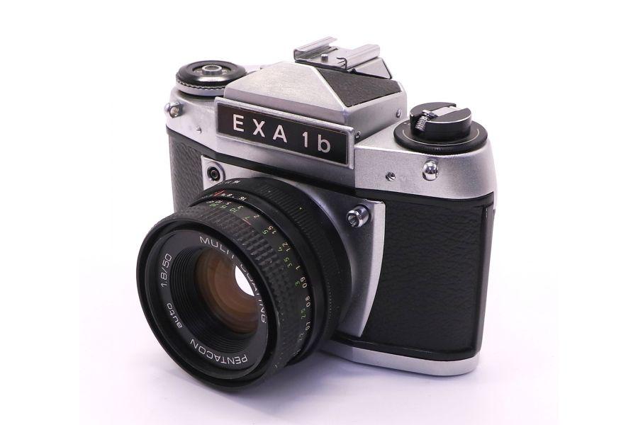 Exa 1b + Pentacon auto 1.8/50 MC