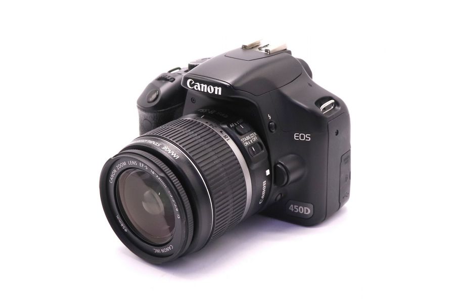 Фотокамера Canon EOS 450D kit (пробег 5290 кадров)